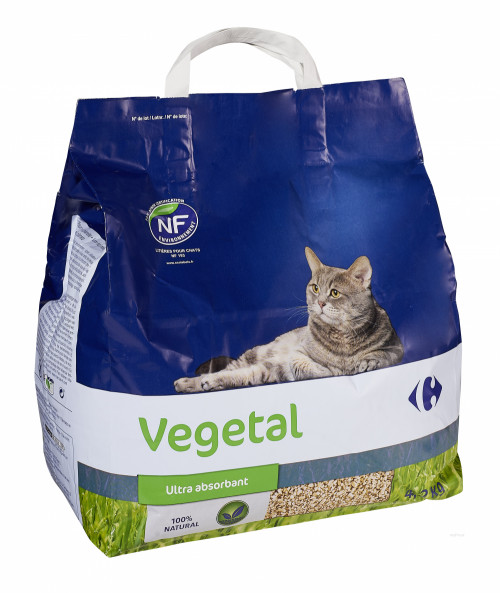 LITIERE VEGETAL 4,2KG CHAT CRF