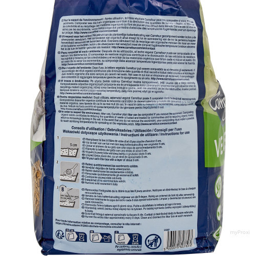 LITIERE VEGETAL 4,2KG CHAT CRF