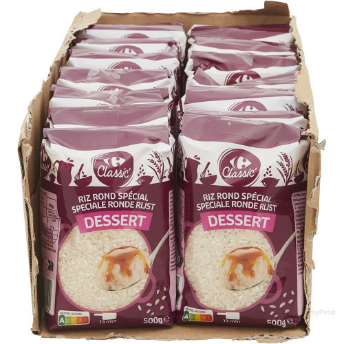 500G RIZ ROND DESSERT CRF