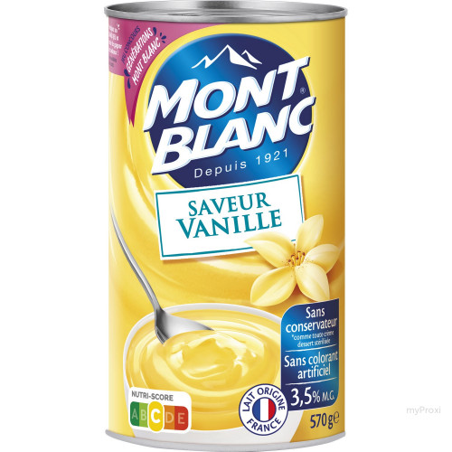 MONT BLANC VANILLE 570G