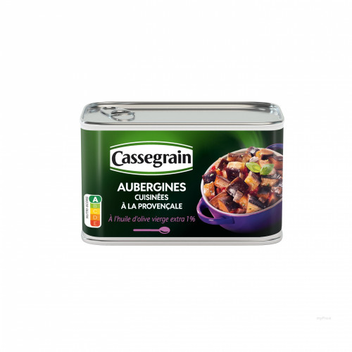 1/2 AUBERGINES CASSEGRAIN NC