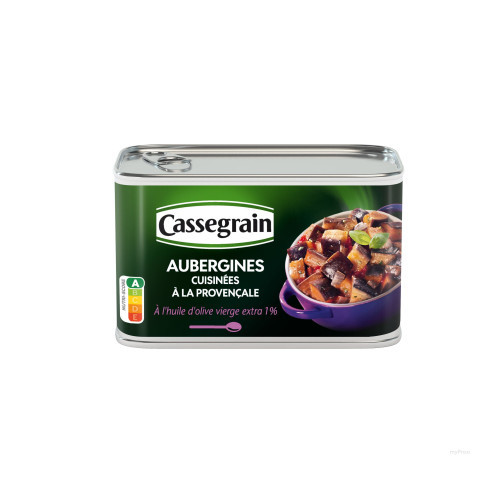 1/2 AUBERGINES CASSEGRAIN NC