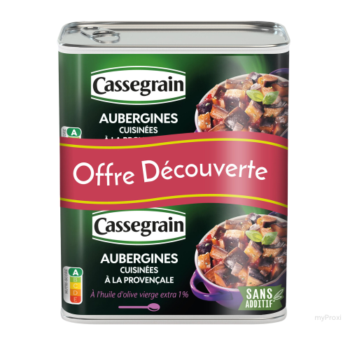1/2X2 AUBERGINES PROVENC CASSE