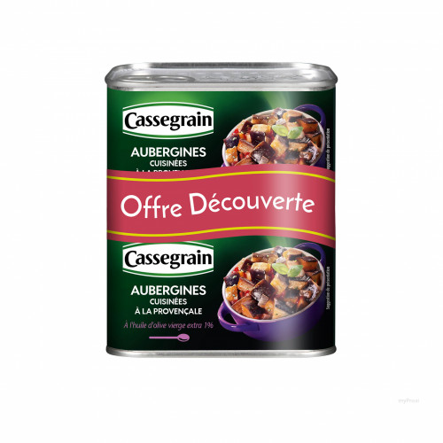 1/2X2 AUBERGINES PROVENC CASSE