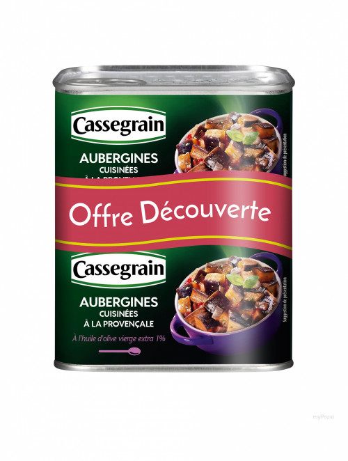 1/2X2 AUBERGINES PROVENC CASSE