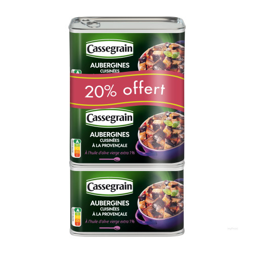 LOT 3 AUBERGINE CASSEG+20%