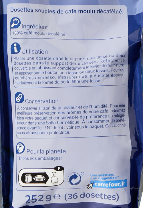 36X7G DOSETTE DECA CARREFOUR