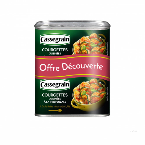 2X1/2 COURGETTES PROVENCAL CAS