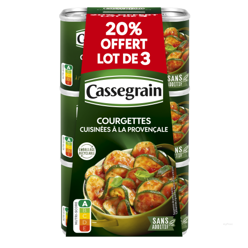 LOT 3 COURGETTE CASSEG+20%