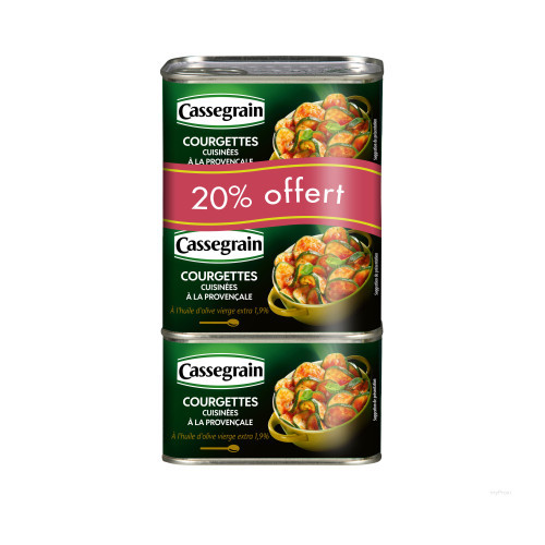 LOT 3 COURGETTE CASSEG+20%