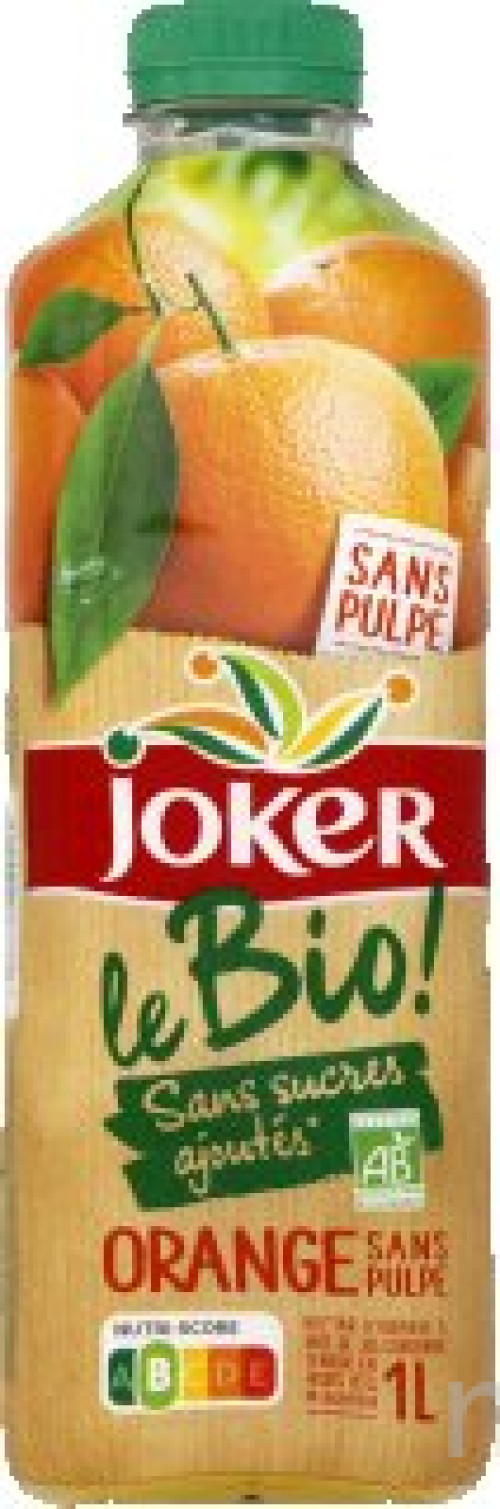1L ORANGE BIO SS PULPE JOKER