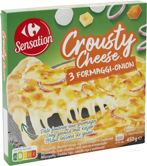 450G PIZZA CROUSTY CHEESE CRF