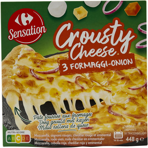 450G PIZZA CROUSTY CHEESE CRF