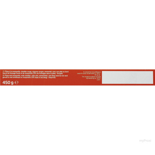450G PIZZA CROUSTY CHEESE CRF