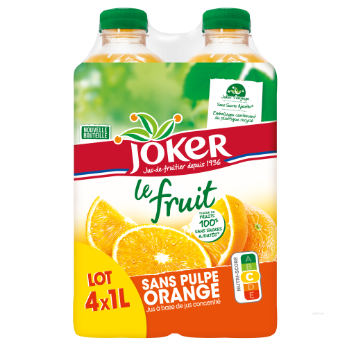 JOKER LE FRUIT OSP - LOT 4X1L