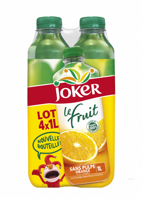 JOKER LE FRUIT OSP - LOT 4X1L