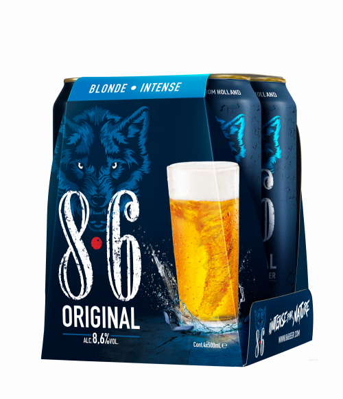 8.6 ORIGINAL PACK 4X50CL 8,6%