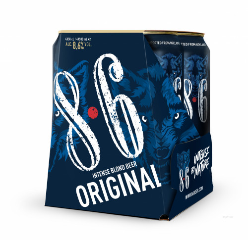 8.6 ORIGINAL PACK 4X50CL 8,6%