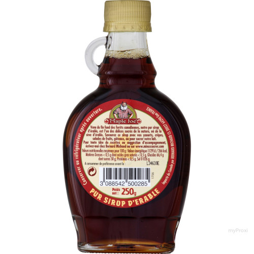 250G SIROP ERABLE MAPLE JOE