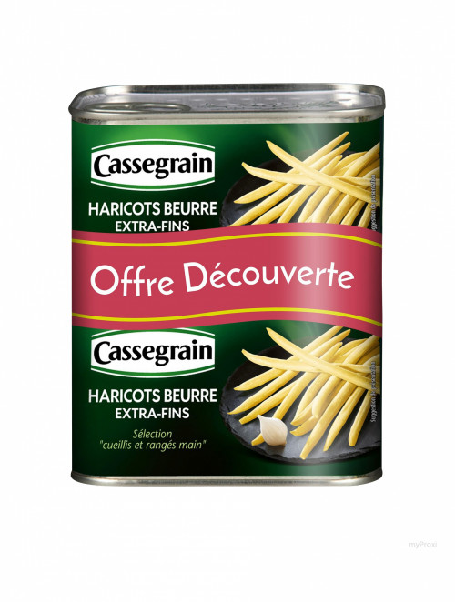 2X1/2 HARICOT BEURRE CASSEGRAI