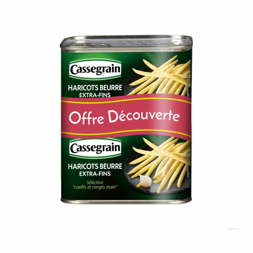 2X1/2 HARICOT BEURRE CASSEGRAI
