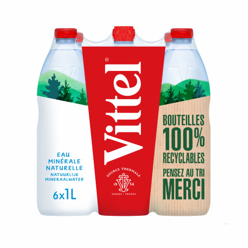 PET 1L EAU MINERALE VITTEL