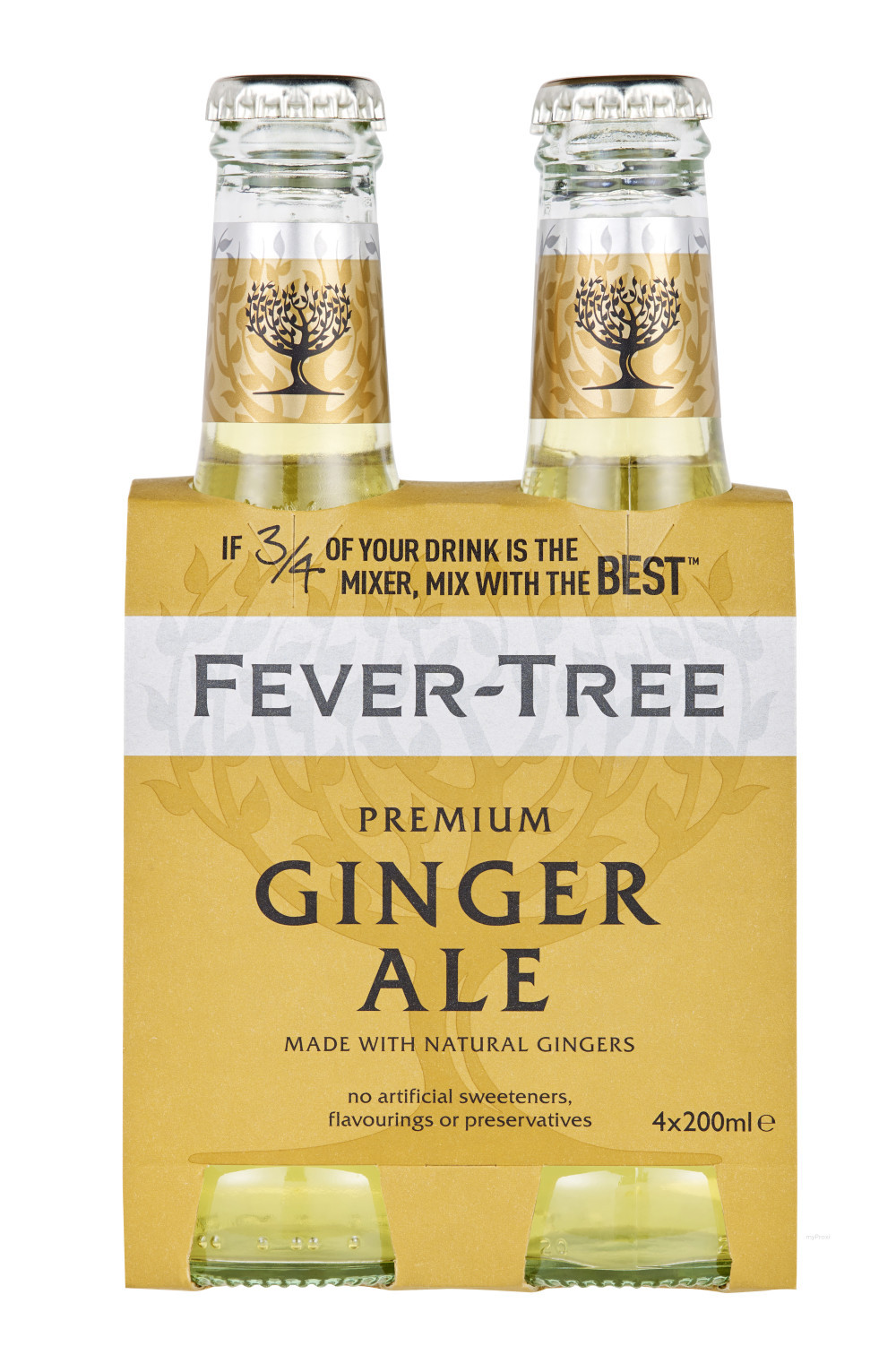 4X20CL FEVER TREE GINGER ALE