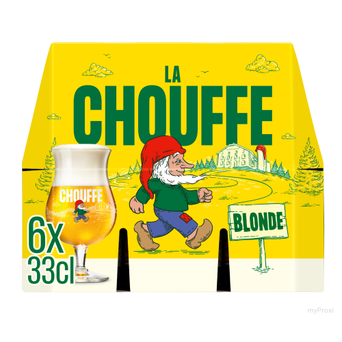 6X33CL BIERE LA CHOUFFE 8D