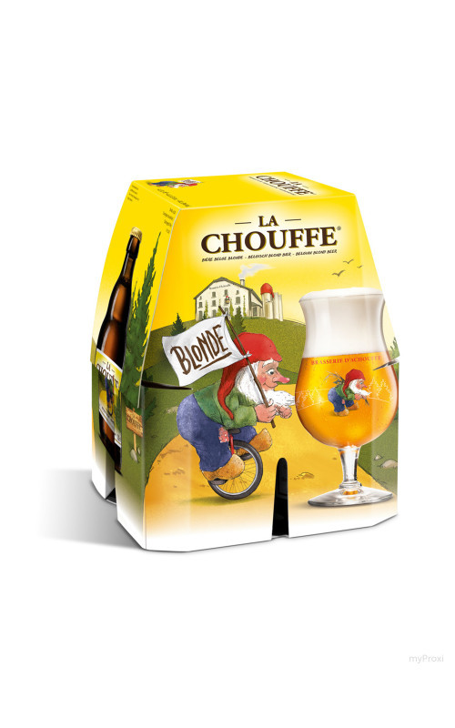 4X33CL BIERE BLONDE LA CHOUFFE
