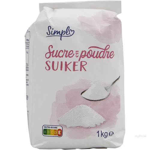 1 KG SUCRE POUDRE SIMPL