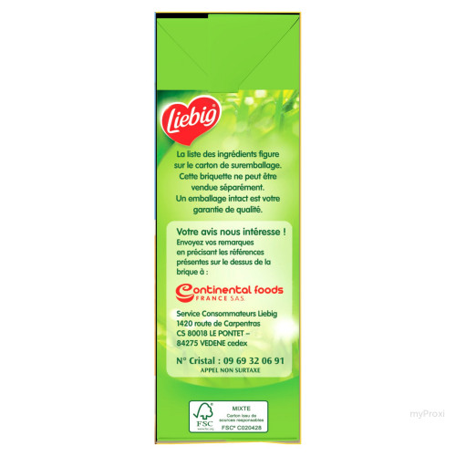 2X30CL LEGUME PATES LIEBIG