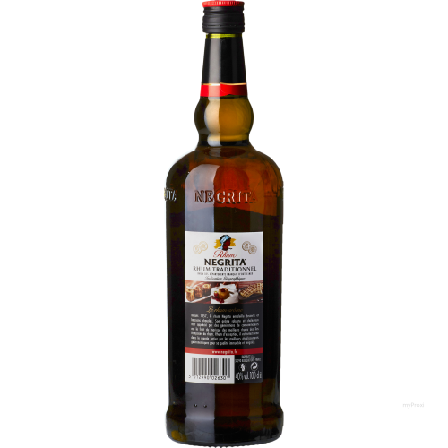1L RHUM AMBRE 40%V NEGRITA