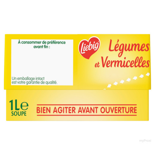 1L LEGUMES ET PATES LIEBIG