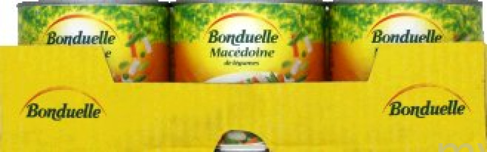 1/2 MACEDOINE LEGUME BONDUELLE
