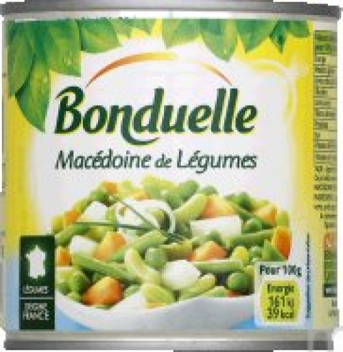 1/2 MACEDOINE LEGUME BONDUELLE