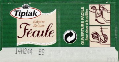 BTE 250G FECULE P.D.T TIPIAK