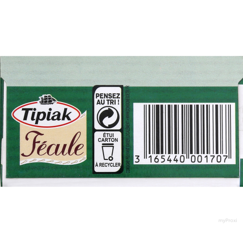 BTE 250G FECULE P.D.T TIPIAK