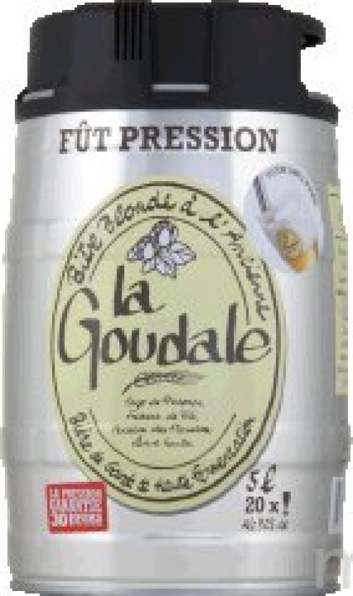 FUT 5L BIERE LA GOUDALE 7,2%