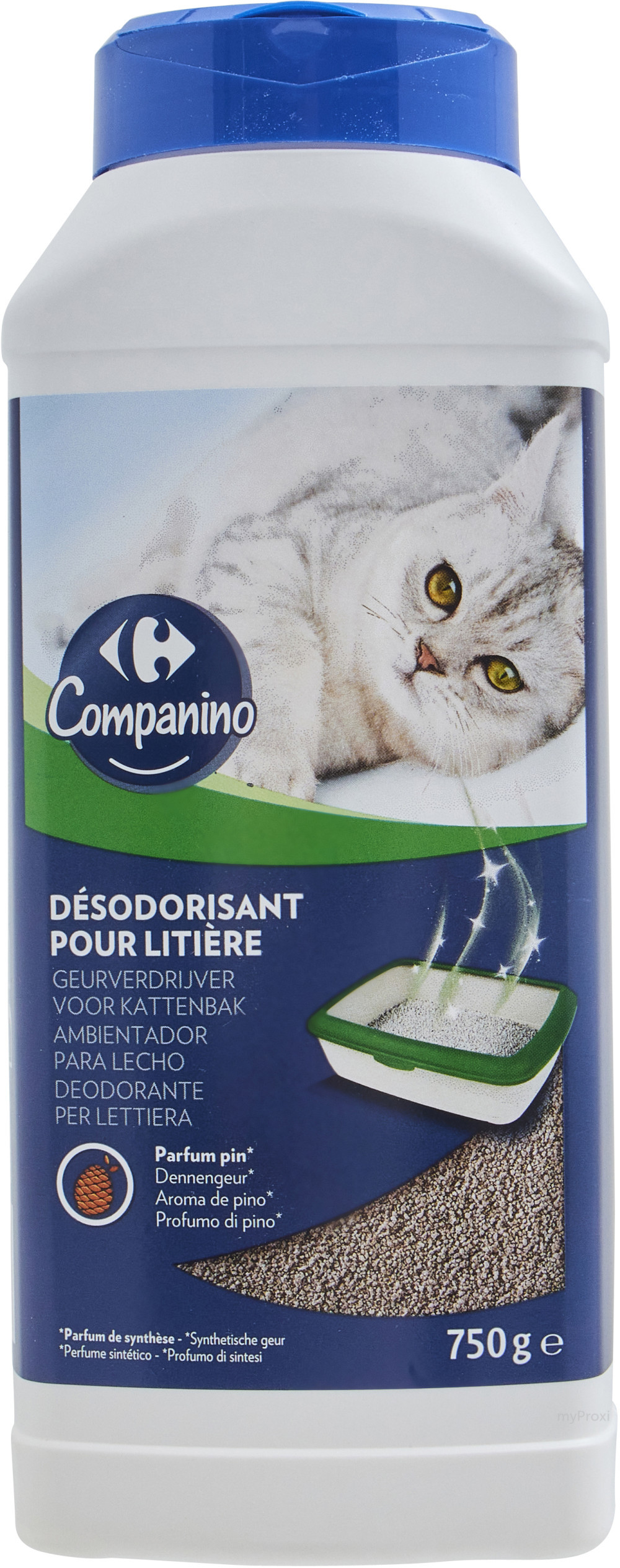 DEODOLITI FLACON 750G CHAT CRF
