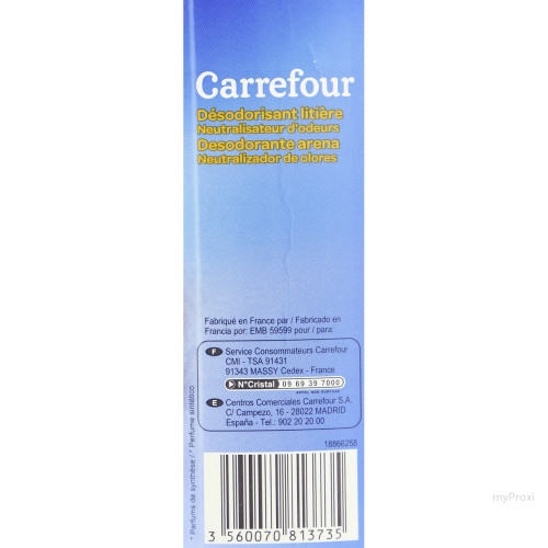 DEODOLITI FLACON 750G CHAT CRF