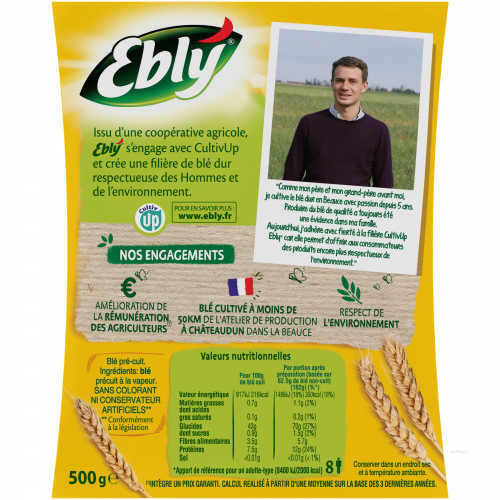 500G VRAC BLE NAT.10MIN.EBLY
