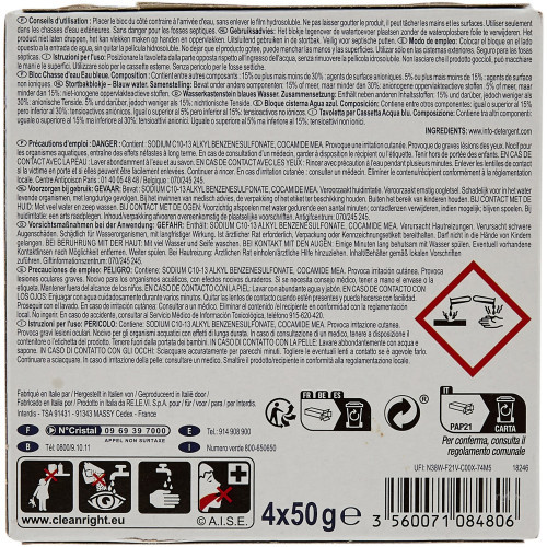 4X50G BLOC WC EAU