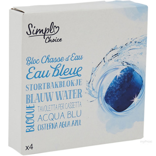 4X50G BLOC WC EAU