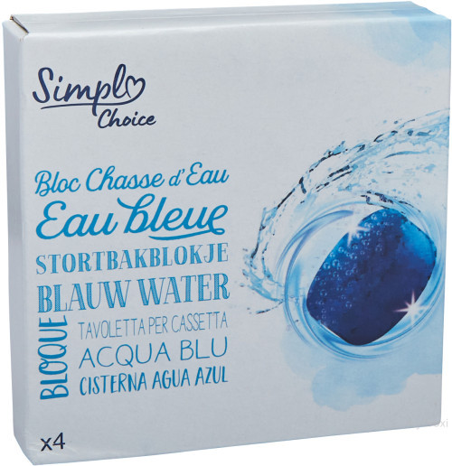 4X50G BLOC WC EAU