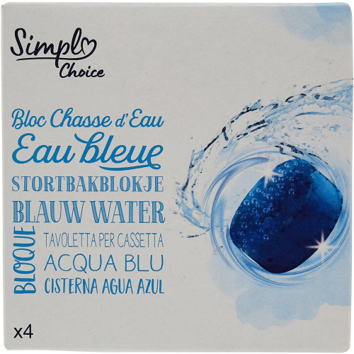 4X50G BLOC WC EAU