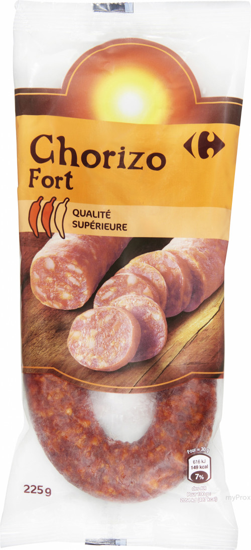 225G CHORIZO FORT CRF EXTRA