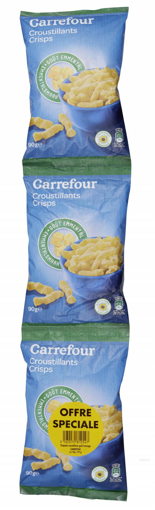 3X90G CROUST FROMAGE CRF