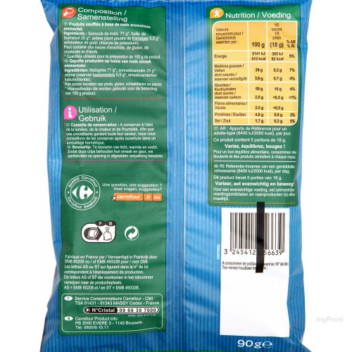 4X90G CROUSTILLANTS FROMAGE CR