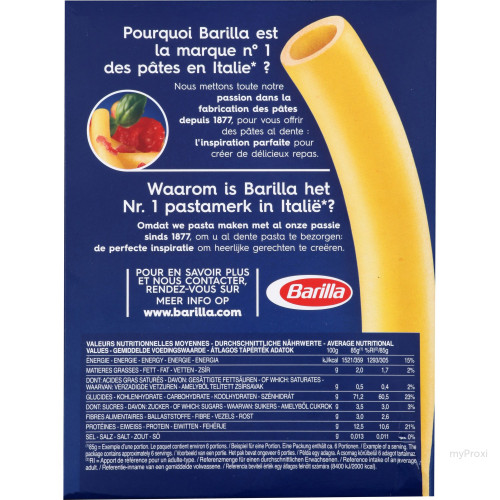 500G MACARONI BARILLA
