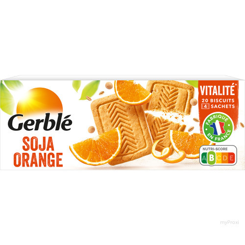 280G BISCUITS SOJA ORAN.GERBLE